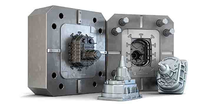 What are the die casting process steps?